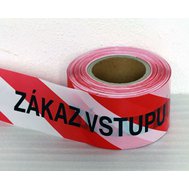 Vytyčovací/ohraničující páska "ZÁKAZ VSTUPU" 80mmx250m